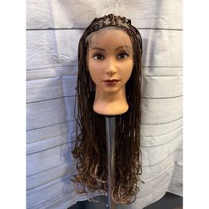 Full Braided 360 Lace Front 30 Inch Synthetic Wig